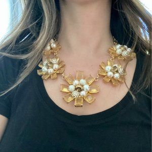 Kate Spade Floral Statement Necklace